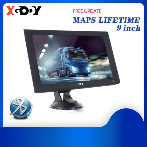 9 Inch Bluetooth Touch Screen GPS Navigation