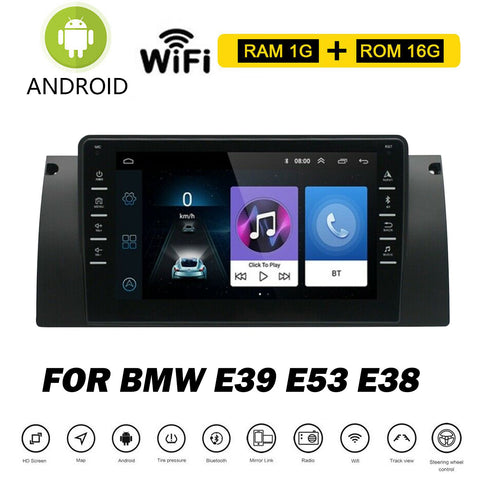 BMW E39 E53 E38 9.1 Inch WiFi HD GPS Navigation